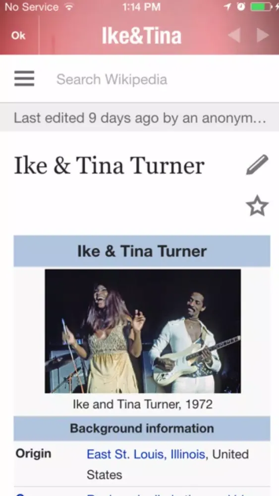 Zrzuty ekranu Ike & Tina Turner Greatest Hits - appTunes