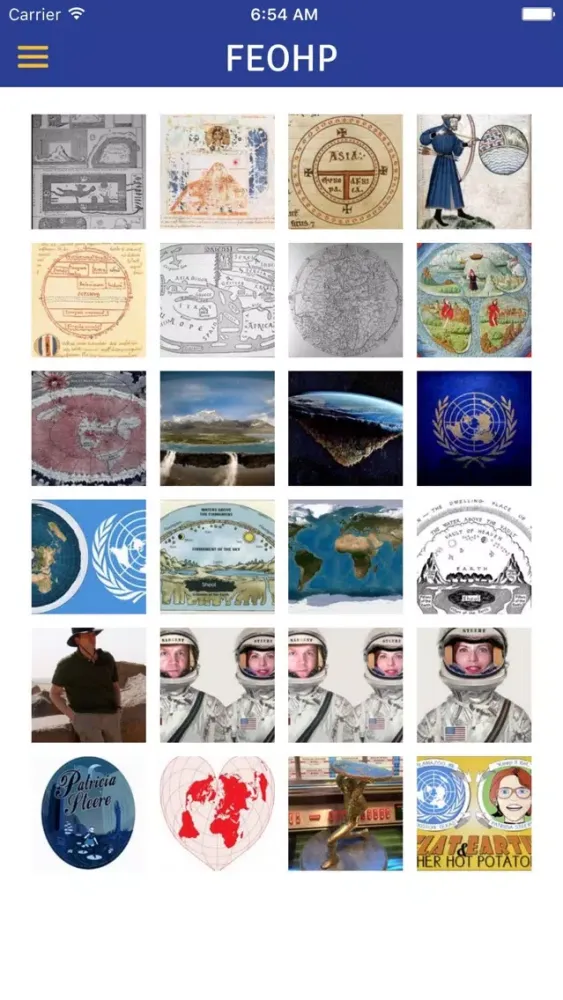 Tangkapan skrin Flat Earth and other Hot Potatoes - Patricia Steere
