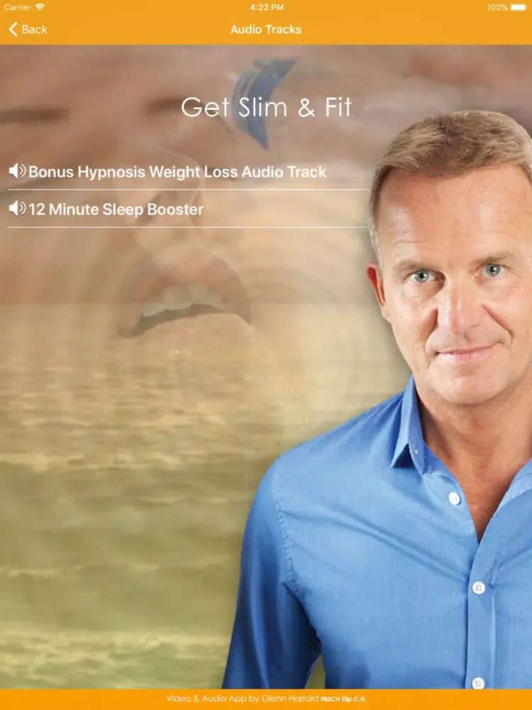Capturas de pantalla de Get Slim & Fit Hypnosis iPad 