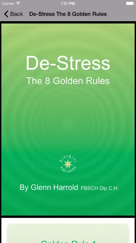Captures d'écran de Get Motivated - Positive Motivation Hypnotherapy by Glenn Harrold