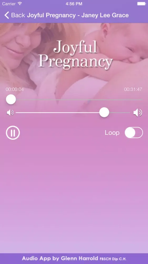 تصاویر Joyful Pregnancy by Glenn Harrold & Janey Lee Grace: Pregnancy Advice & Self-Hypnosis Relaxation