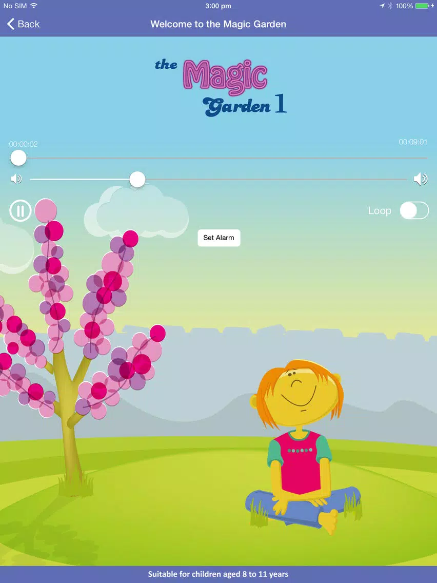 The Magic Garden 1 - Children's Meditation App by Heather Bestel iPad  Screenshots