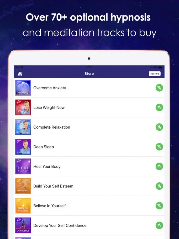 Meditation 4 Inner Wisdom iPad  Screenshots