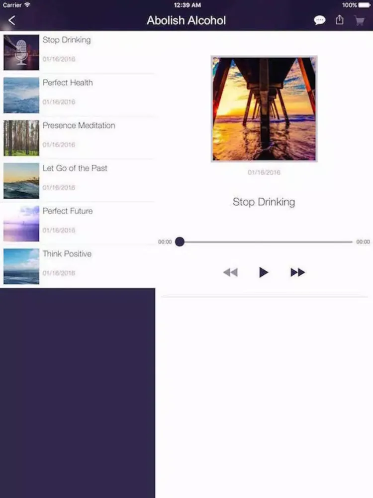 ภาพหน้าจอของ Abolish Alcohol Now-Stop Drinking with Hypnosis iPad 