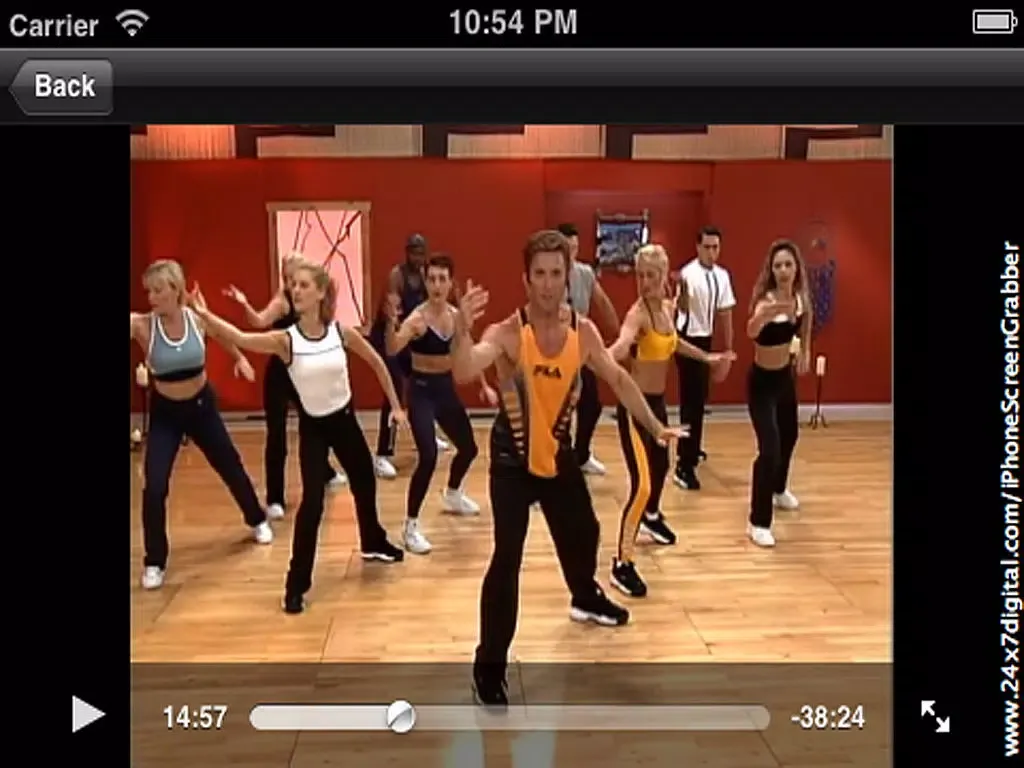 Tangkapan layar Yin/Yang Tai Chi Balanced Workout App iPad 