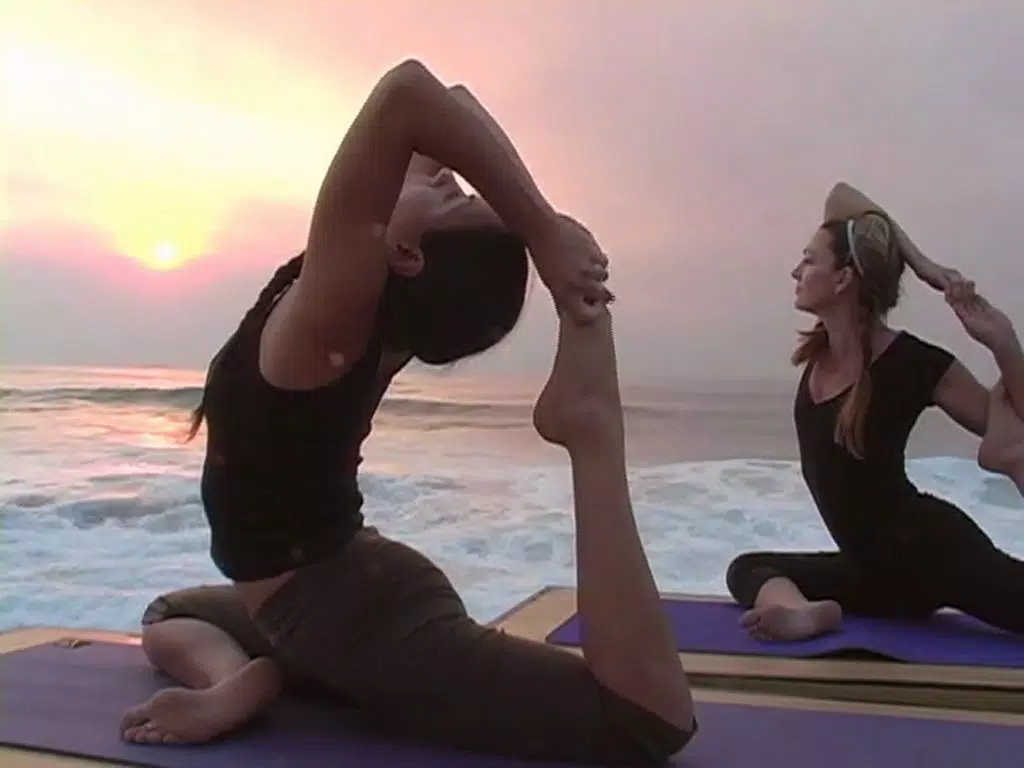 ภาพหน้าจอของ Vinyasa Flow Yoga-Intermediate and Advanced AppVideo-Maral Hadidi iPad 