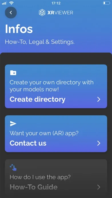 XR Viewer (Augmented Reality) سکرین شاٹس