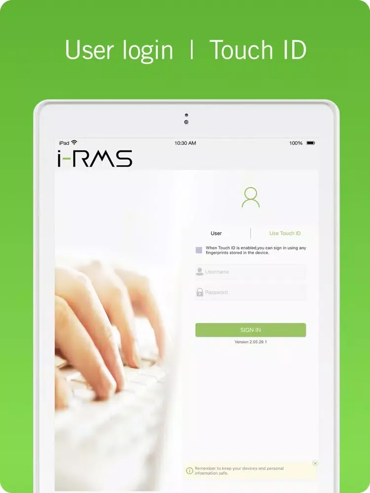 i-RMS CHAT iPad  স্ক্রিনশট
