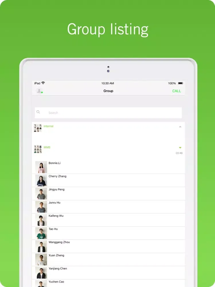 i-RMS CHAT iPad  স্ক্রিনশট