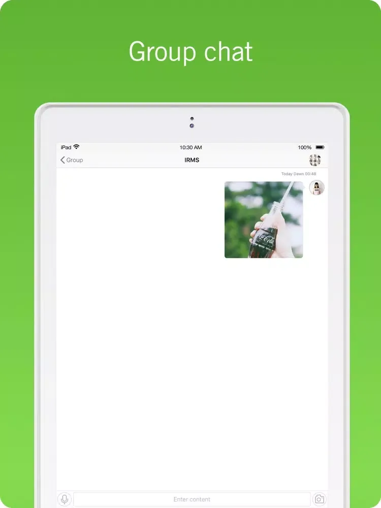 i-RMS CHAT iPad  স্ক্রিনশট