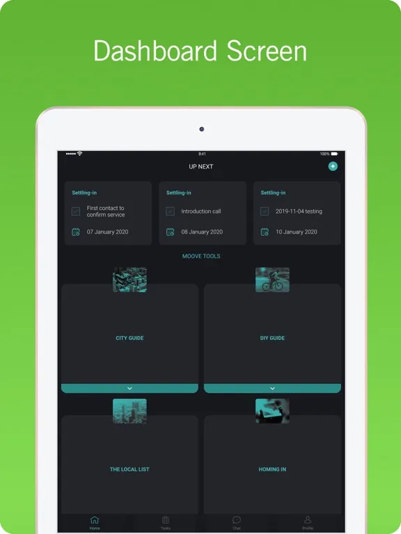 MooveMe iPad  Ekran Görüntüleri