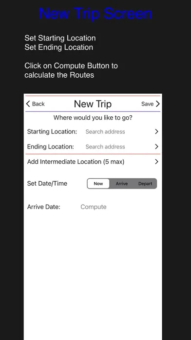 Capturas de tela do Trip-Best way to plan a trip