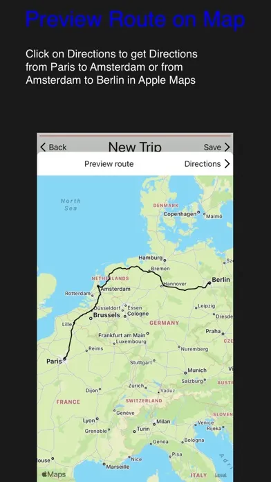 Capturas de tela do Trip-Best way to plan a trip