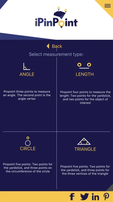 Скриншоты iPinPoint - Measurement tool