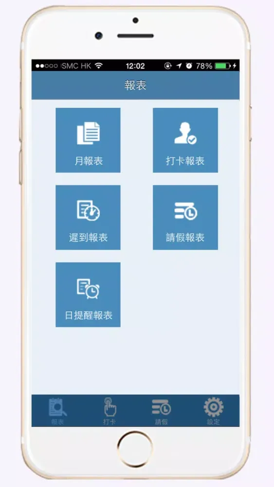 Tangkapan layar iTimex Demo
