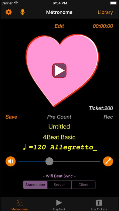Tangkapan layar BTC-Beat
