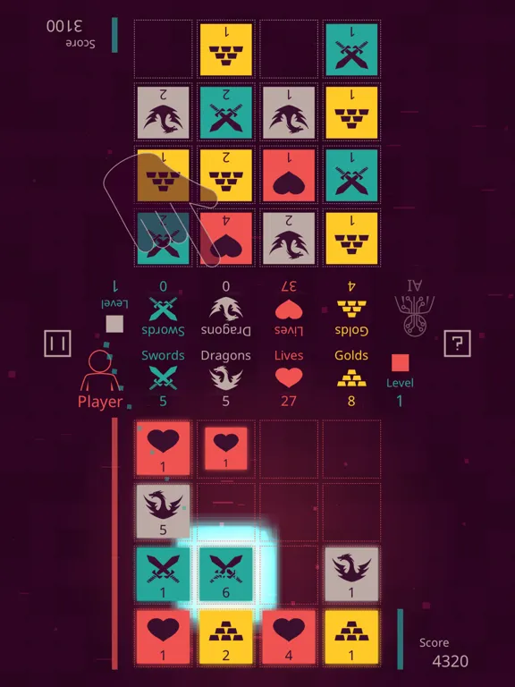 Dungeon Tiles iPad  Screenshots