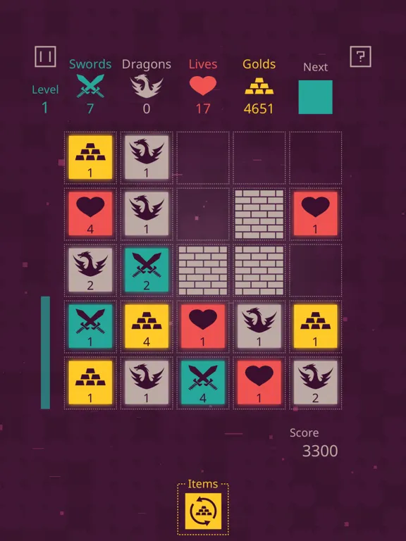 Dungeon Tiles iPad  Screenshots
