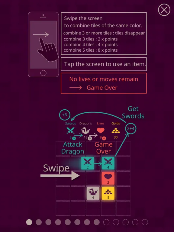 Dungeon Tiles iPad  Screenshots