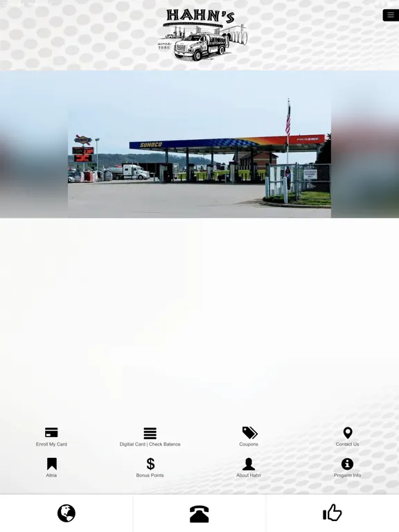 Hahn Oil Rewards iPad  スクリーンショット