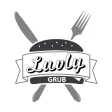 LUVLY GRUB Burger Bar Cafe LUVLY GRUB Burger Bar Cafe