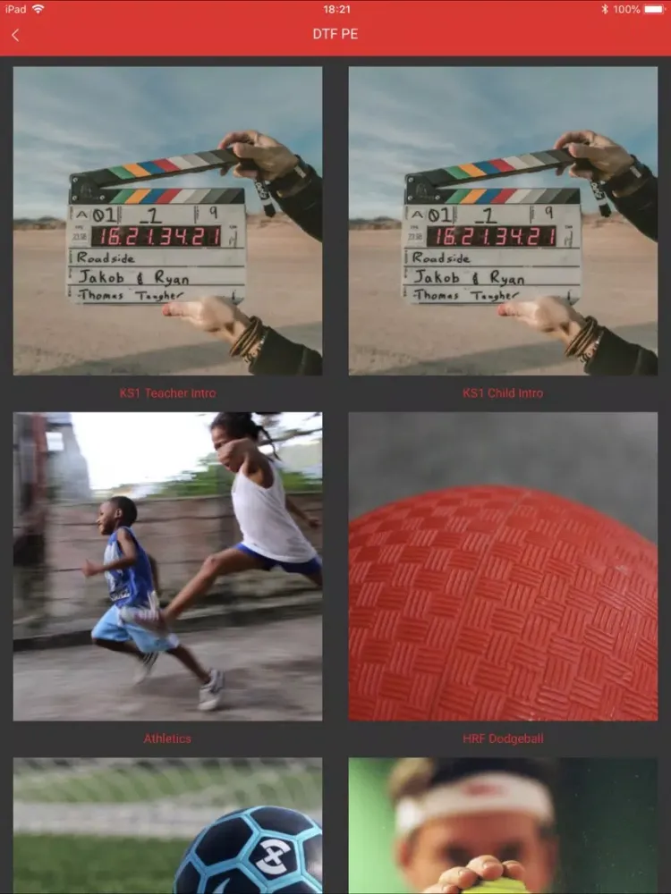 DTF PE + Fitness iPad  Screenshots