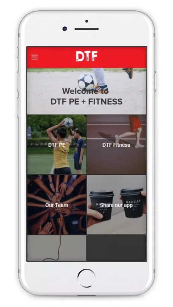 DTF PE + Fitness Screenshots