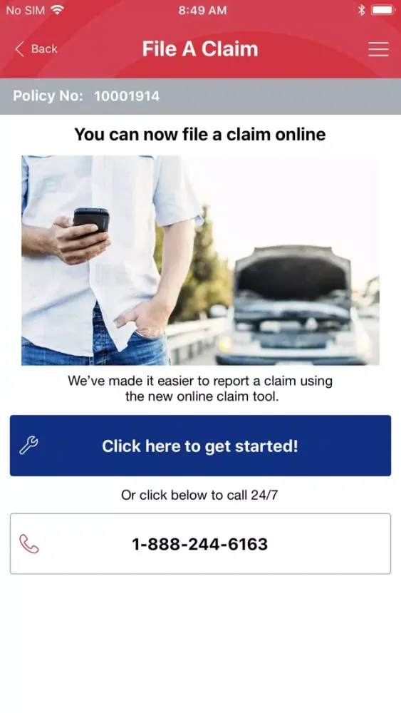 Capturas de pantalla de 21st Century Insurance