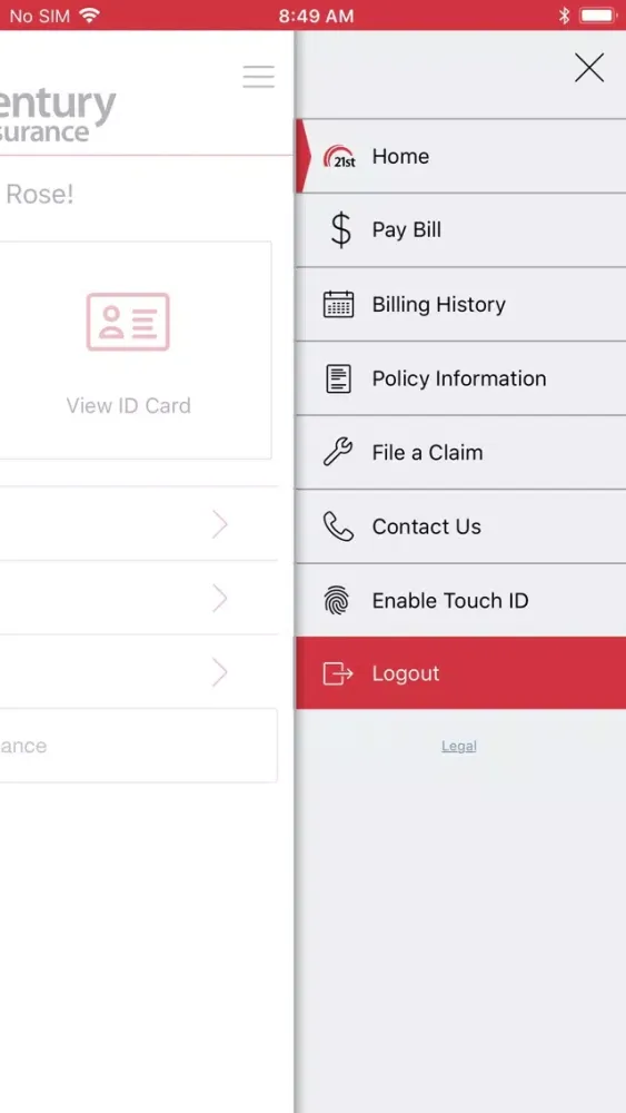 Capturas de pantalla de 21st Century Insurance