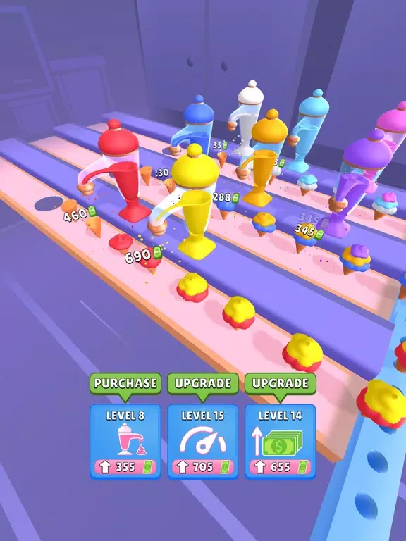 Cone Cream Idle iPad  स्क्रीनशॉट