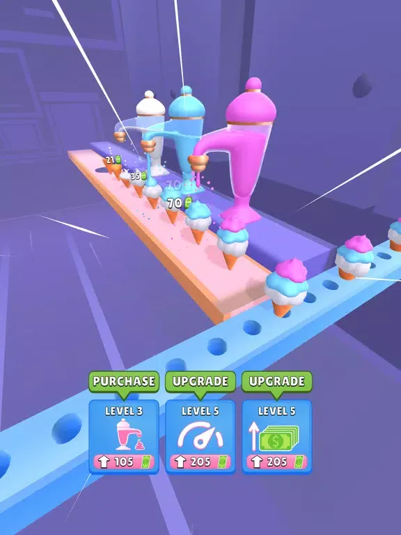 Cone Cream Idle iPad  स्क्रीनशॉट
