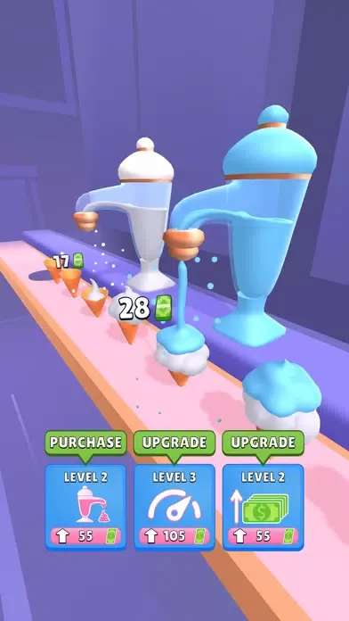 Cone Cream Idle स्क्रीनशॉट