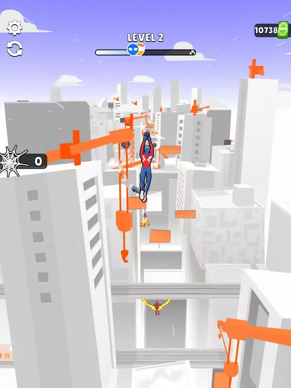 Zrzuty ekranu Hero Throw Rush iPad 