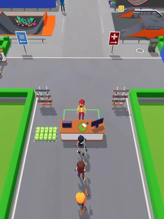 ภาพหน้าจอของ Skate Park Master iPad 