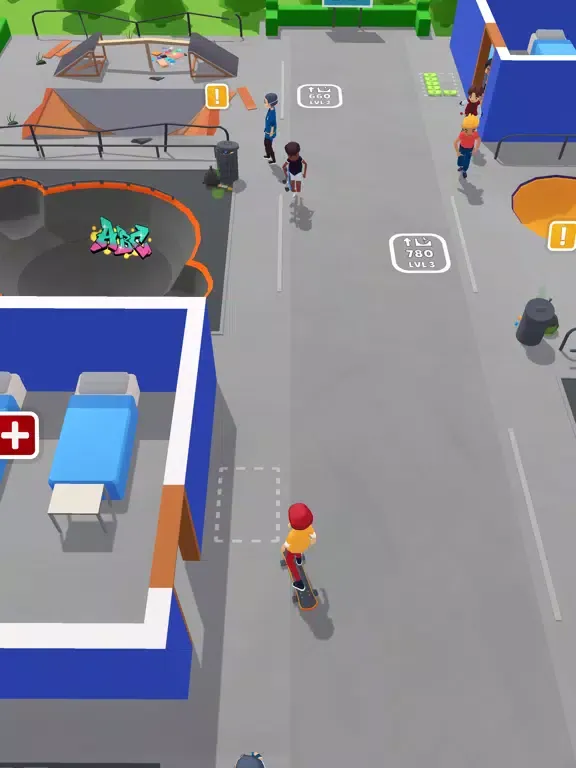 ภาพหน้าจอของ Skate Park Master iPad 