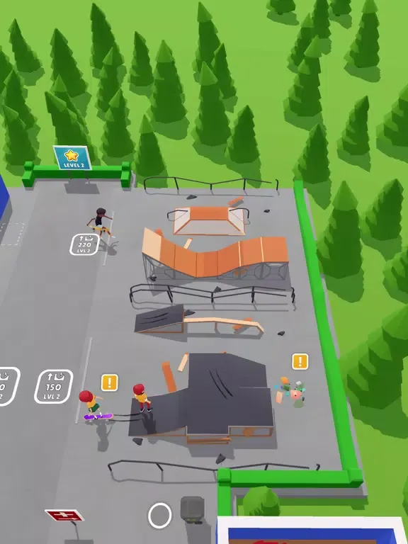 ภาพหน้าจอของ Skate Park Master iPad 