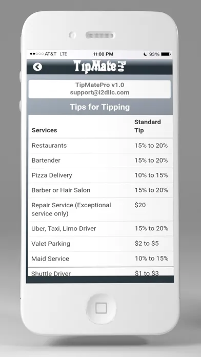 Capturas de pantalla de TipMatePro