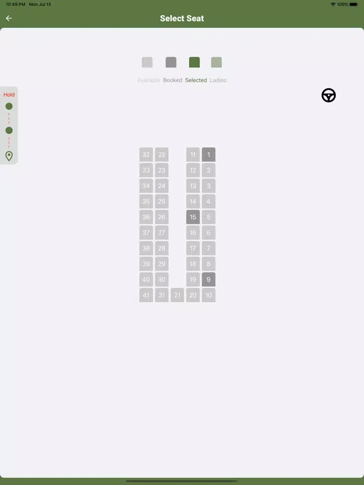 SAINIK BUS iPad  Screenshots