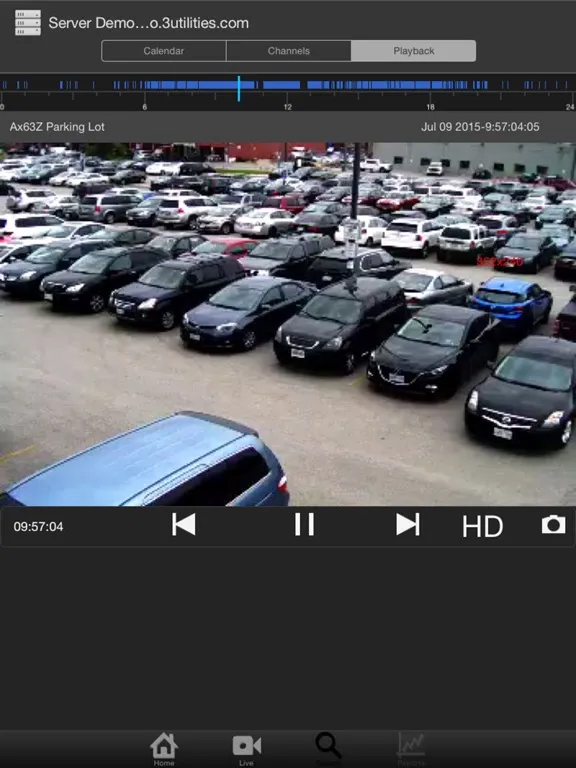 SRX-Pro Remote iPad  Ekran Görüntüleri