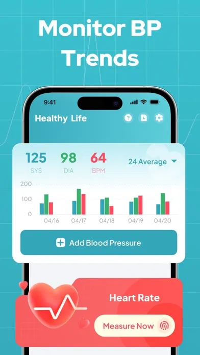 Daily Health Blood Pressure Ekran Görüntüleri