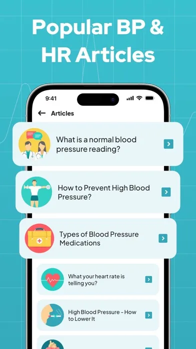 Daily Health Blood Pressure Ekran Görüntüleri