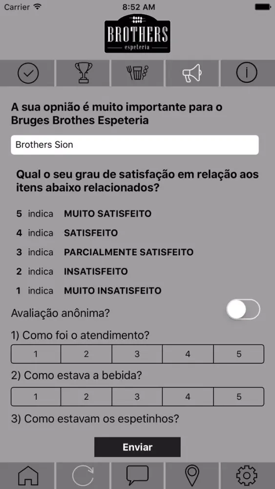 ภาพหน้าจอของ Brothers Espeteria
