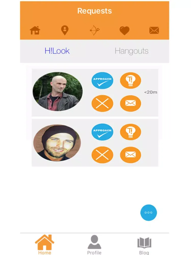 HiLooK - Dating iPad 应用截图