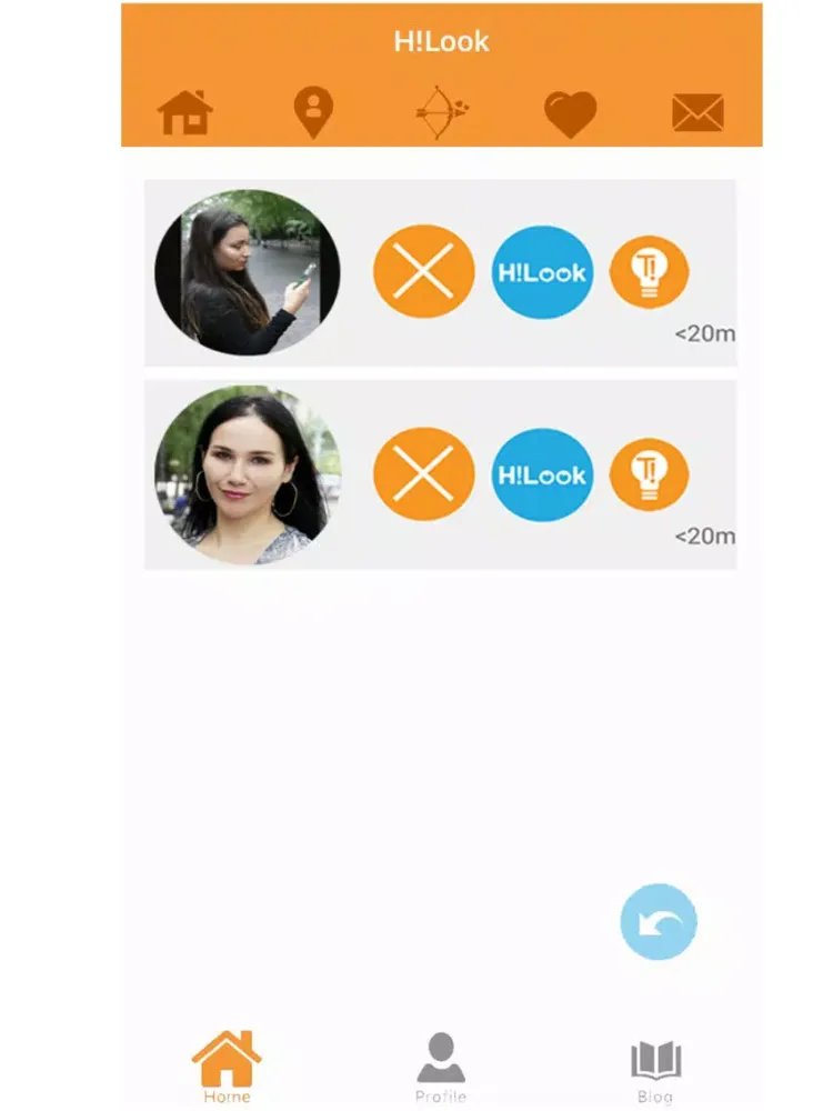 HiLooK - Dating iPad 应用截图