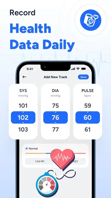 Blood Pressure Monitor-InPulse应用截图