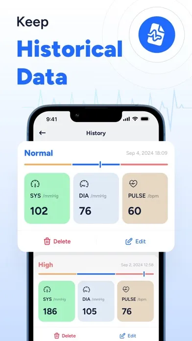Blood Pressure Monitor-InPulse应用截图