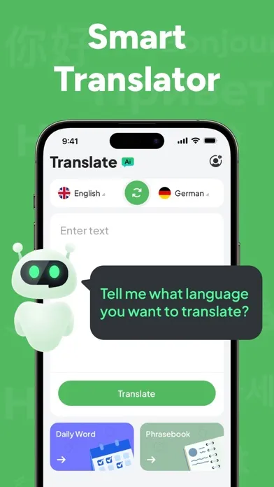 Tangkapan layar Translator AI：Voice Translate