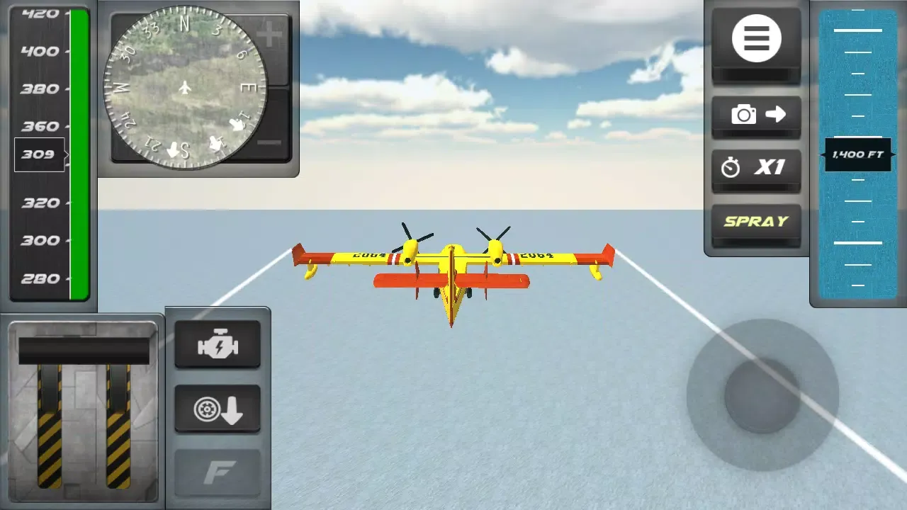Airplane Firefighter Sim应用截图