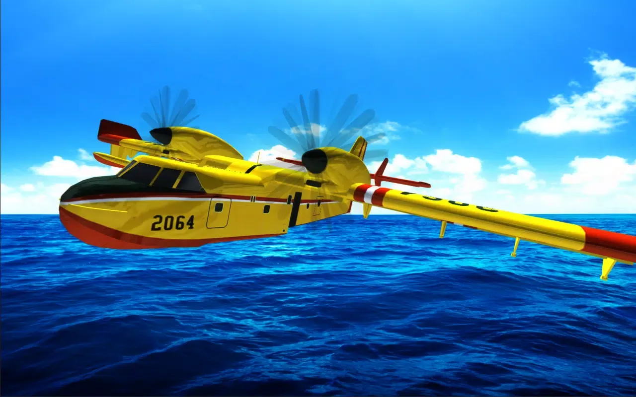 Airplane Firefighter Sim应用截图