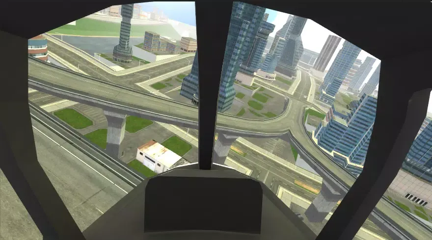 City Helicopter Simulator Game Screenshots